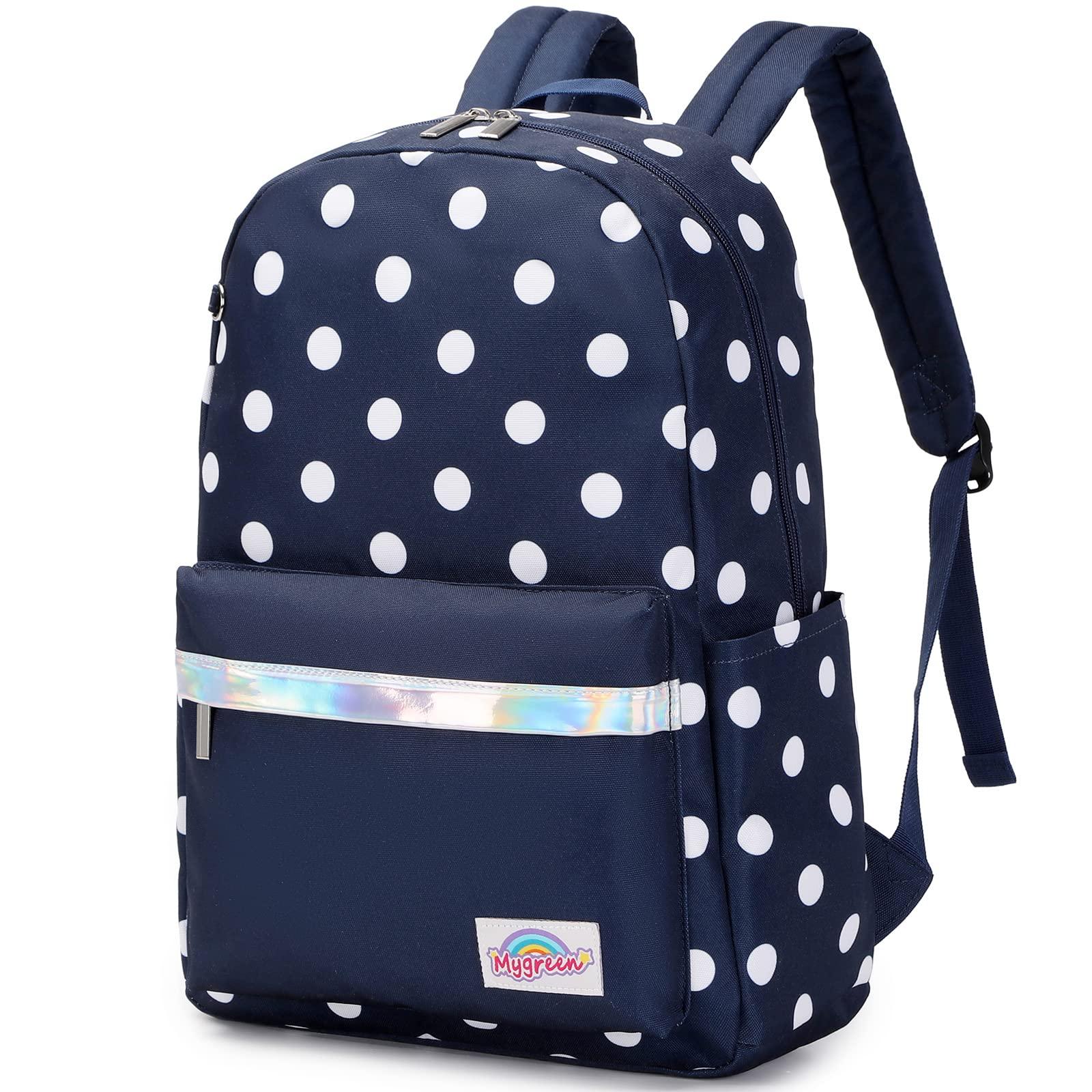 mygreen Cartoon Dot Prints Backpacks